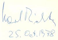KR Bonn 25.10.1978 Autogr